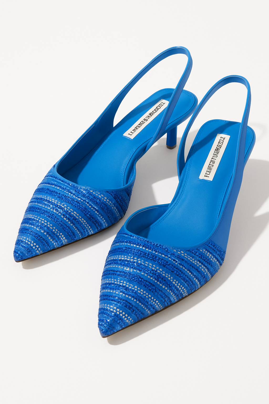 Elegant Blue Heels
